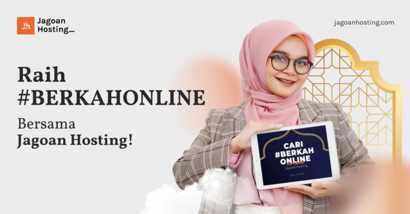 Raih #BERKAHONLINE Bersama  Jagoan Hosting!